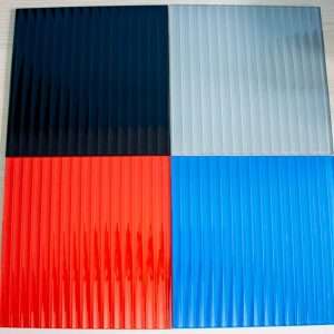 Reeded Glass - Any Painted Colour