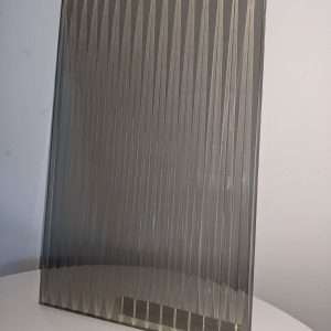 Bronze Reeded Glass - Image Only