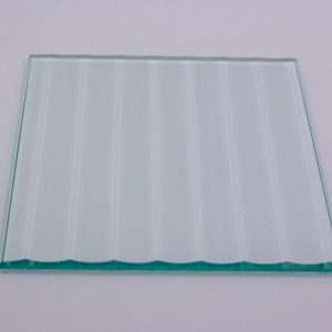 Reeded Glass Clear 12mm