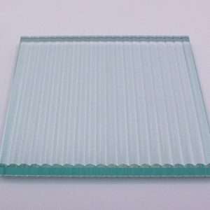 Clear Reeded Glass 5mm