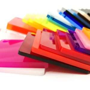 coloured perspex acrylic