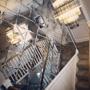 Antique Mirror Tiles