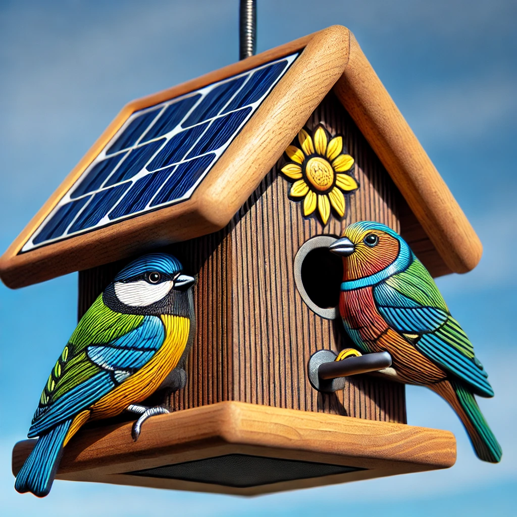 Why Solar-Powered Bird Feeder Is Beneficial for Birds?